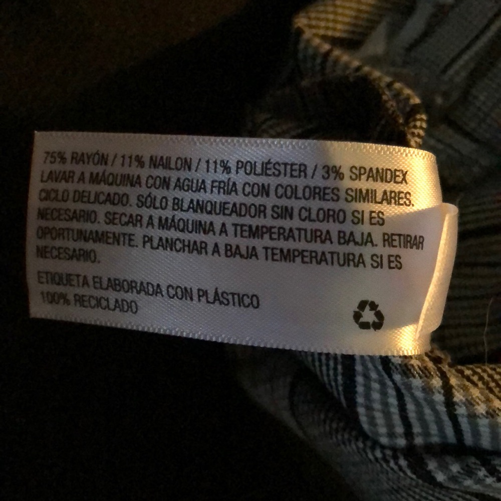 Stretchy Plaid Pants - Picture 9 of 9